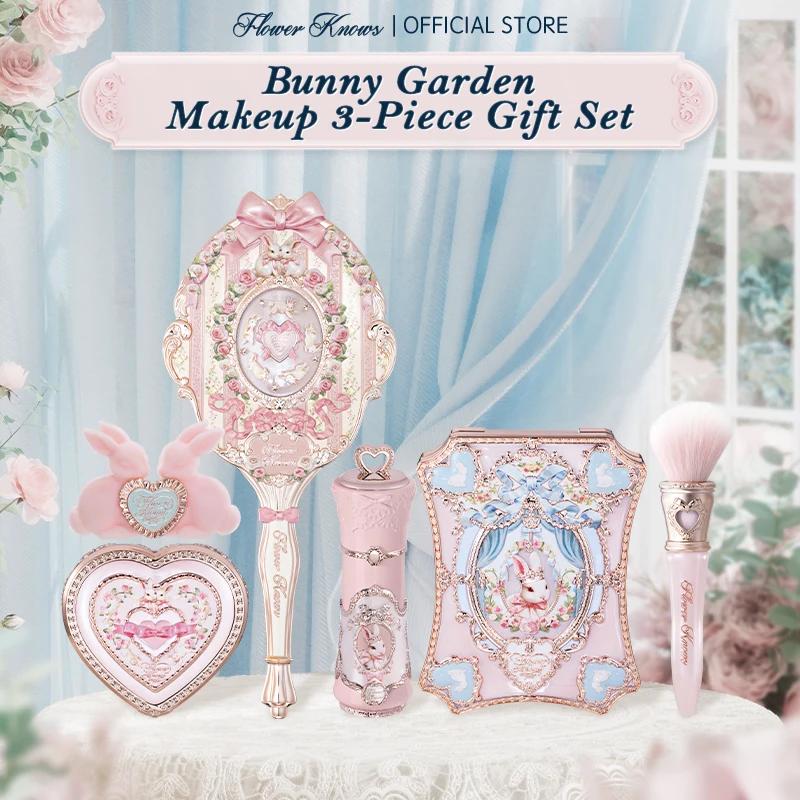 [NOUVEAU] Coffret cadeau Flower Knows Bunny Garden comprenant une palette de maquillage + un rouge à
