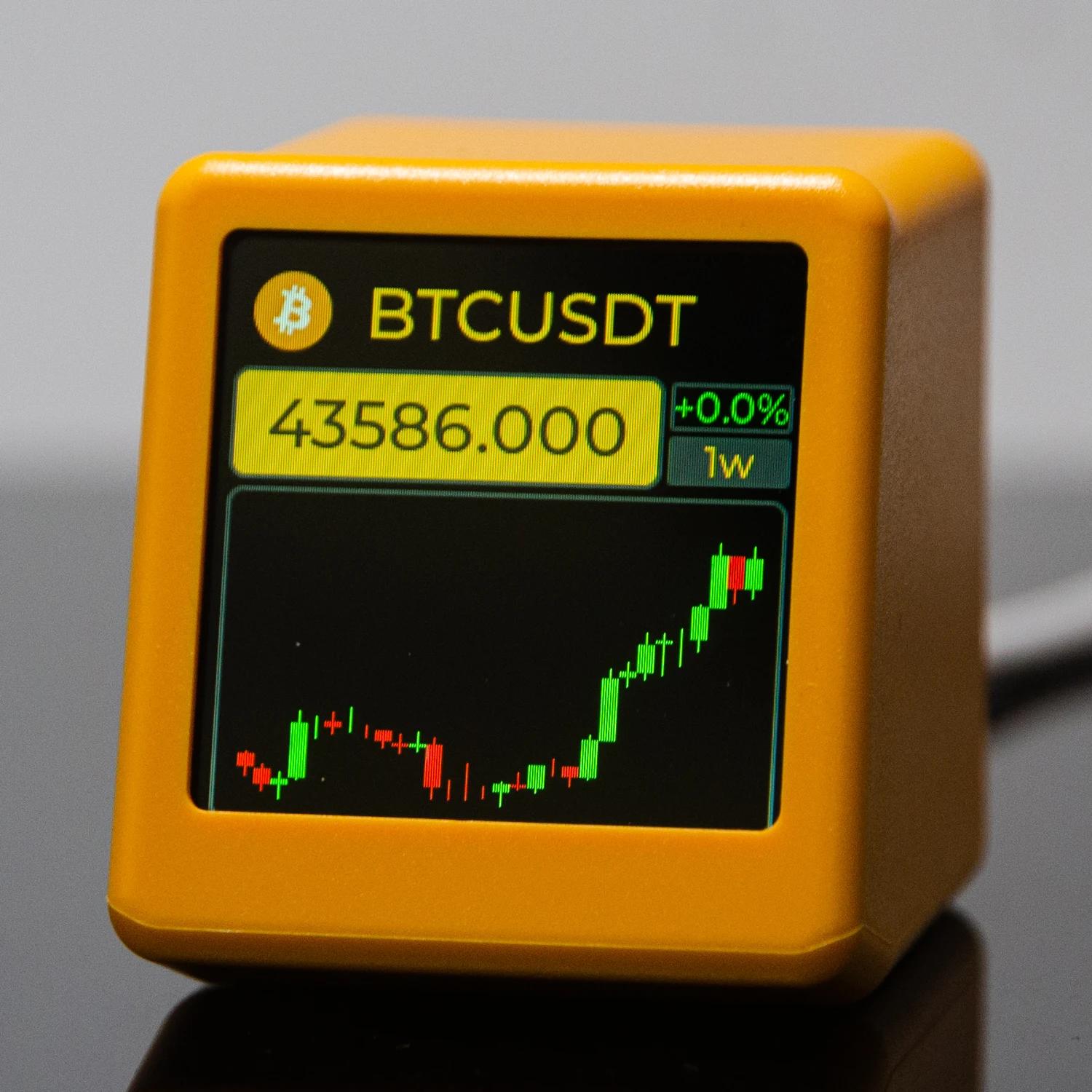 GeekMagic PRO Bitcoin, crypto-monnaies, actions, contrats à terme, taux de change, suivi des prix, a