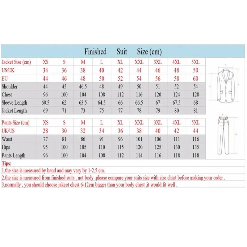 Costumes 3 pièces sur mesure pour hommes, smokings slim pour marié, olympiques de mariage pour homme