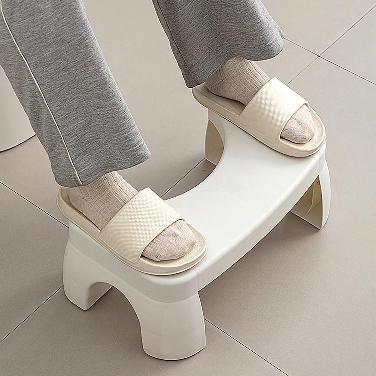 1pc personnes âgées chaise étape toilette pied marche wc tabouret salle de bain toilette roue tabour