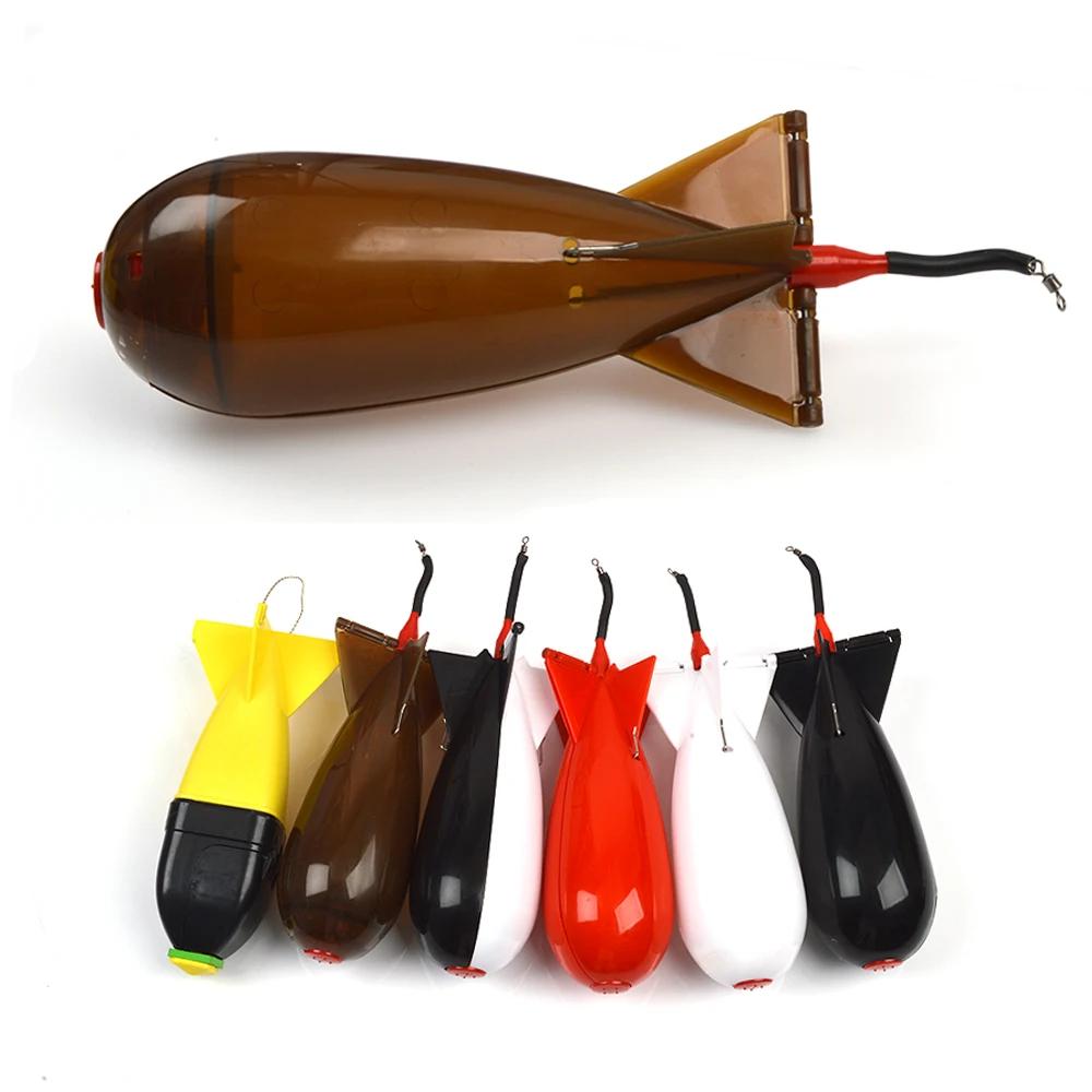 TOLU – mangeoire à fusée de pêche, grande et petite bombe Spod, flotteur, porte-appât, 2 tailles, fu