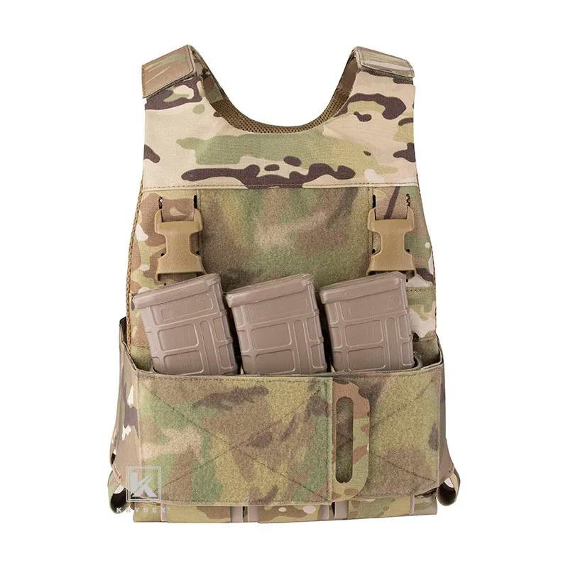 KRYDEX KTS Triple 5.56 pochette pour magazines M4 AR15 Mag rabat avant panneau à crochet et boucle M