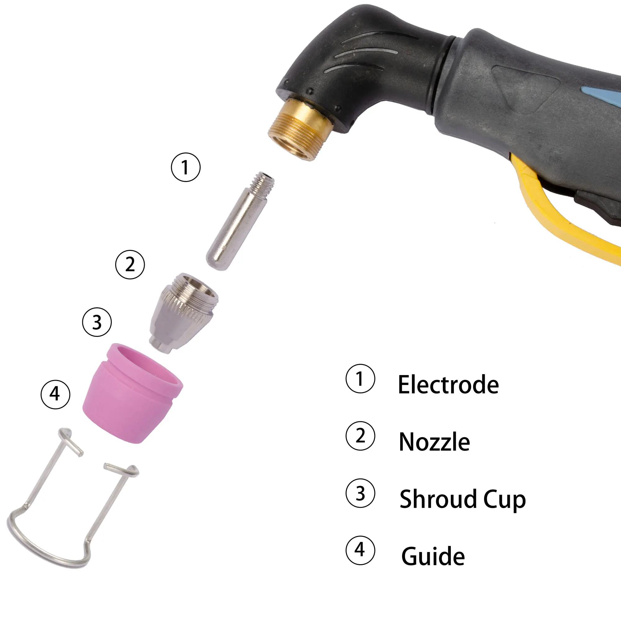AG60 SG-55 AG-60 WSD-60 Kit de consommables pour buses de pointe de torche de découpe Plasma