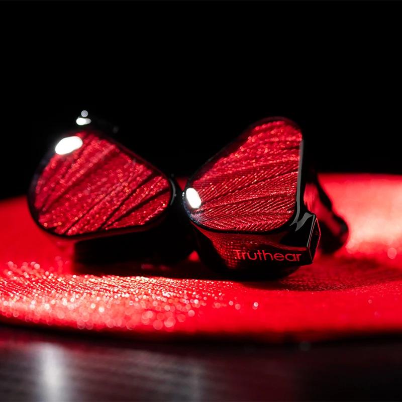 TRUTHEAR x Crinacle ZERO:RED Casque intra-auriculaire à double pilotes dynamiques avec câble 0,78 2 