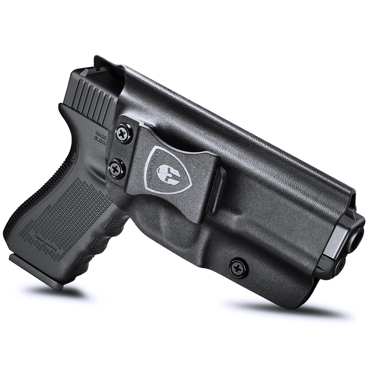 Pour Glock 17/19/22/31,Warriorland IWB Kydex étui à l'intérieur dissimulé étui de transport main dro