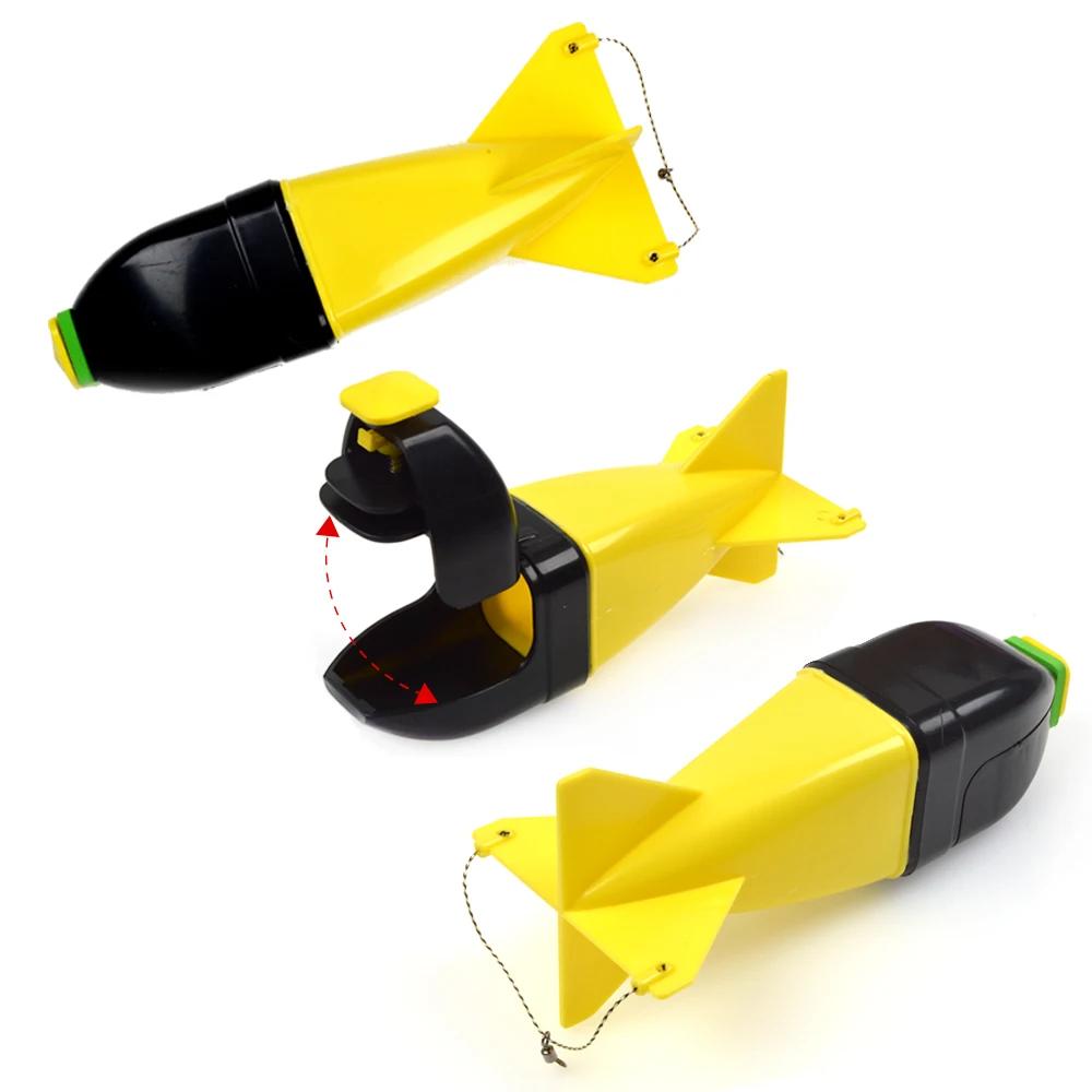 TOLU – mangeoire à fusée de pêche, grande et petite bombe Spod, flotteur, porte-appât, 2 tailles, fu