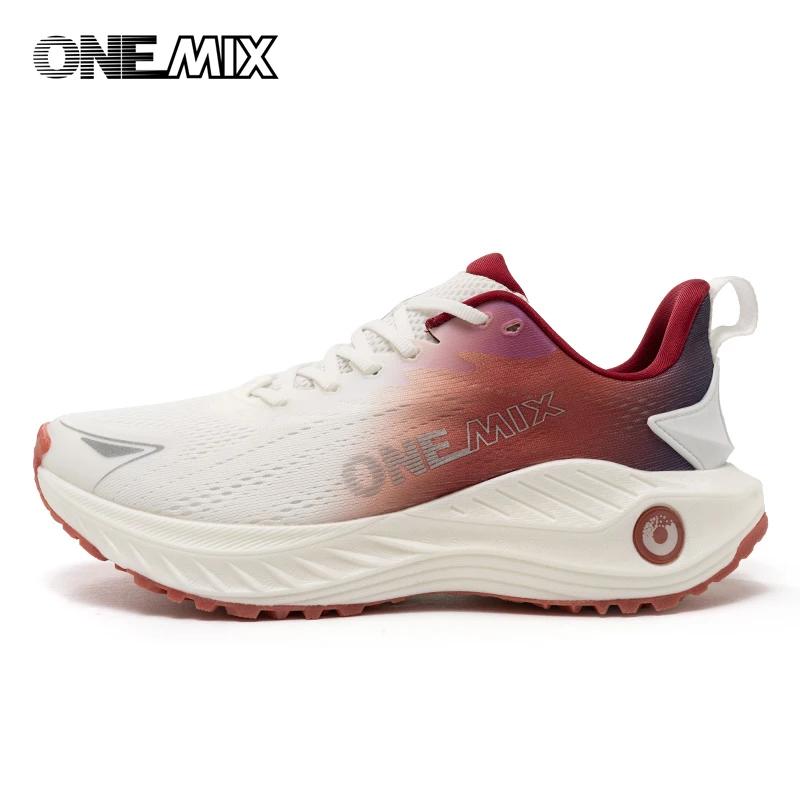 Baskets de course O-resilio unisexe - Léger marche sport respirant mode confortable décontracté
