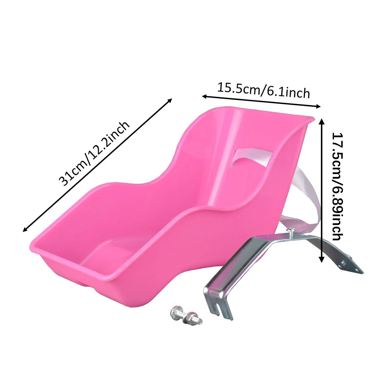 Porte-siège de vélo pour poupée bébé, poupées de taille Standard, animaux en peluche, ajustement con