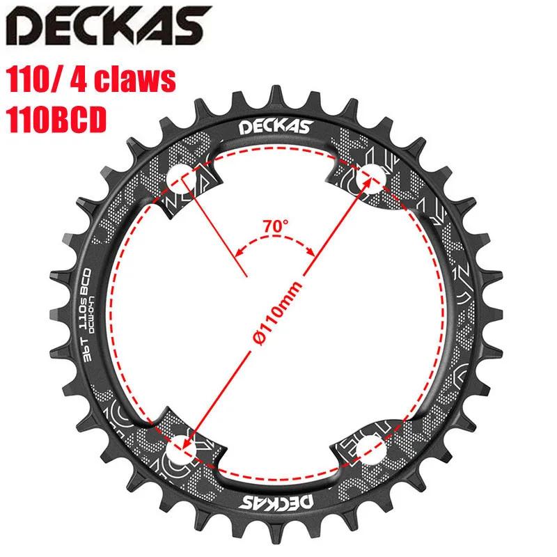 Deckas 110/4 BCD 110BCD vélo de route plateau large étroit 36T-58T pour shimano 105 R2000 R3000 4700