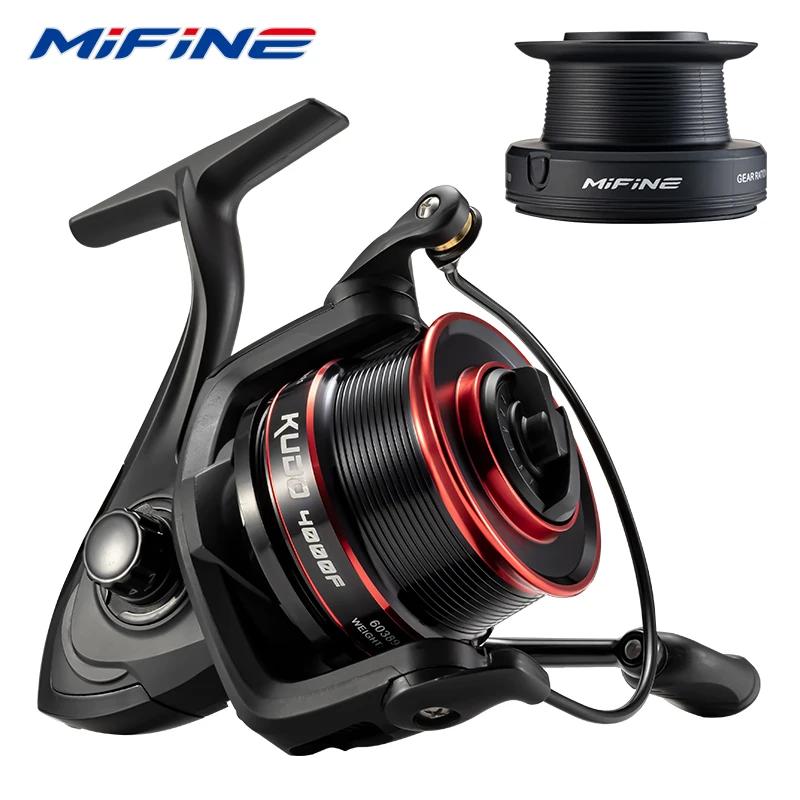MIFINE KUDO moulinet 10kg traînée Max bobine métallique peu profonde/profonde 4.7:1 6 + 1BB moulinet