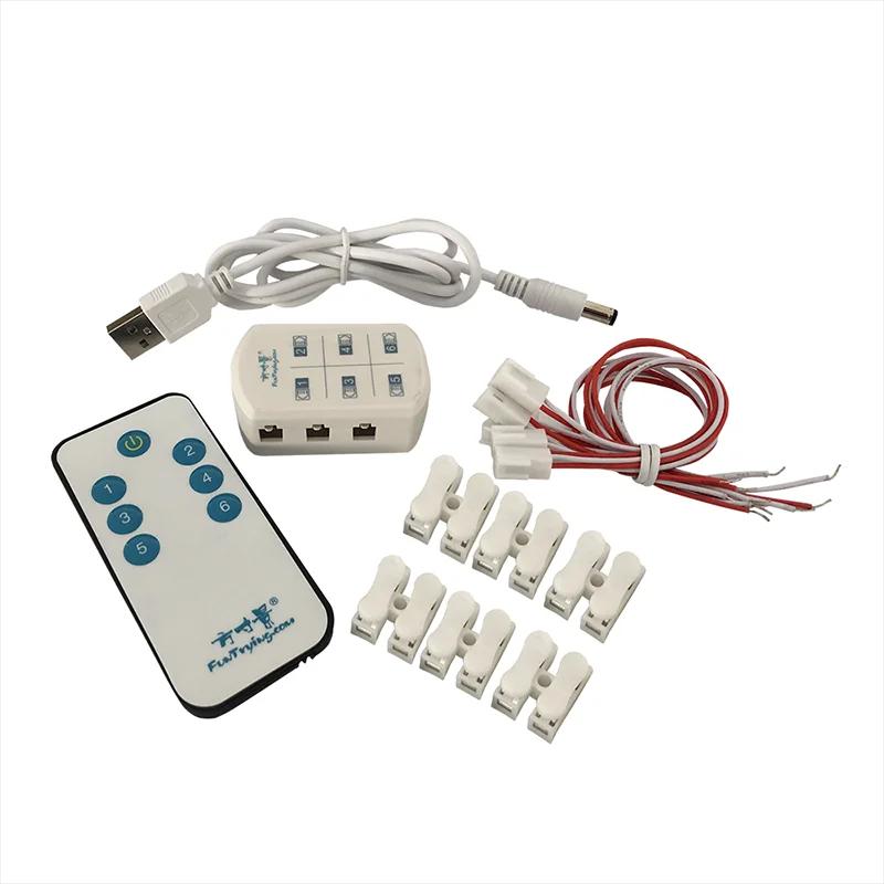 Interrupteur et adaptateur de télécommande sans fil, marche/arrêt 3V/5V/12V AC/DC, alimentation avec