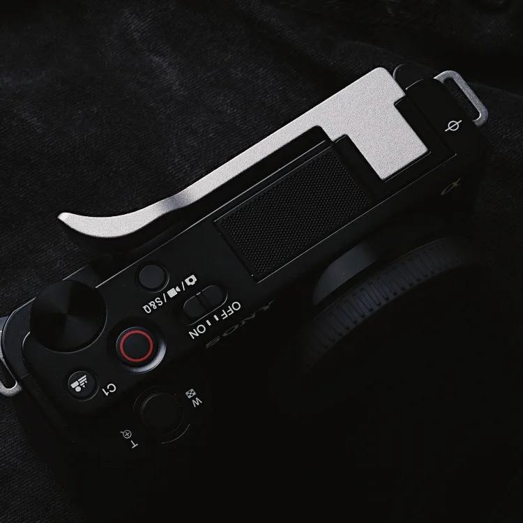 Métal Hot Shoe Thumb-Up Hotshoe Thumb Up Grip Pour SONY ZVE10 zve-10 ZV-E10 Caméra Main Grip Avec cu