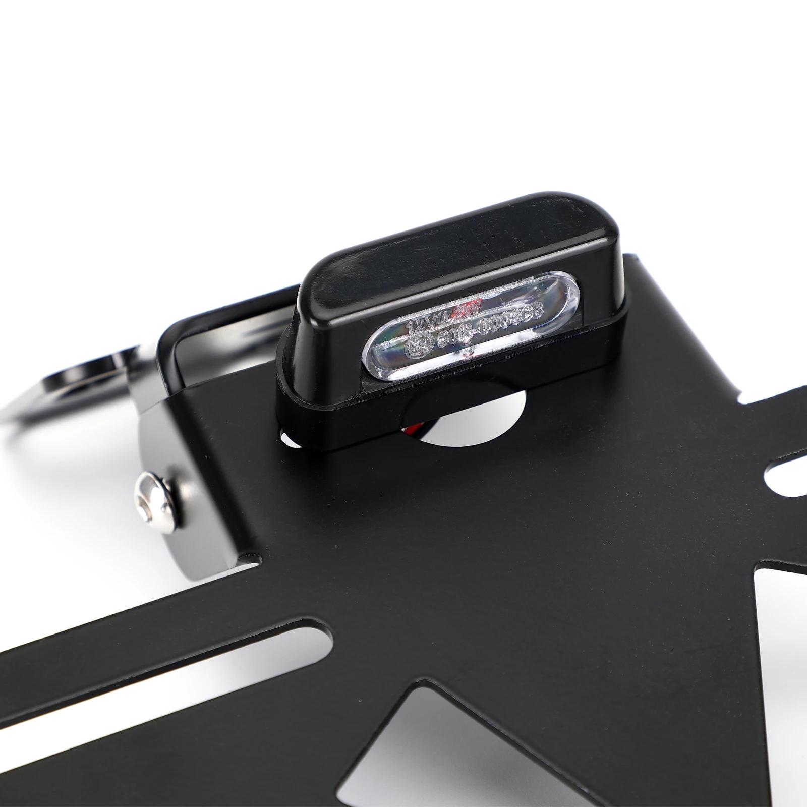 Cadre de plaque d'immatriculation universel pour moto, planificateur d'angle réglable, support de su