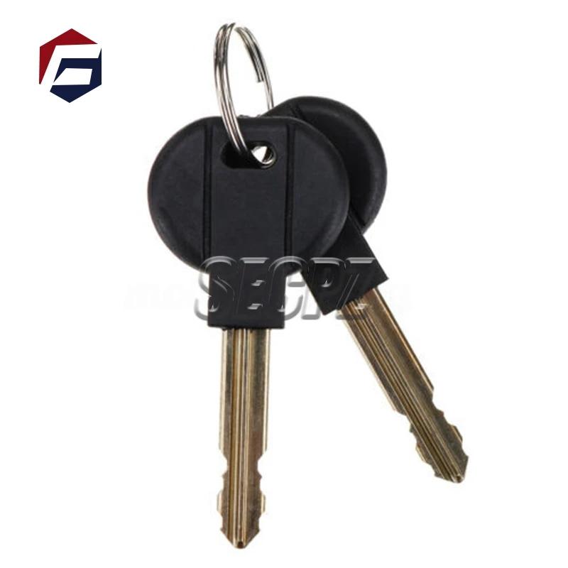 Jeu de Cylindres de Serrure de Porte avec 2 Clés pour KIT Partner, Cristaux en Berlingo 96-07 Xsara 