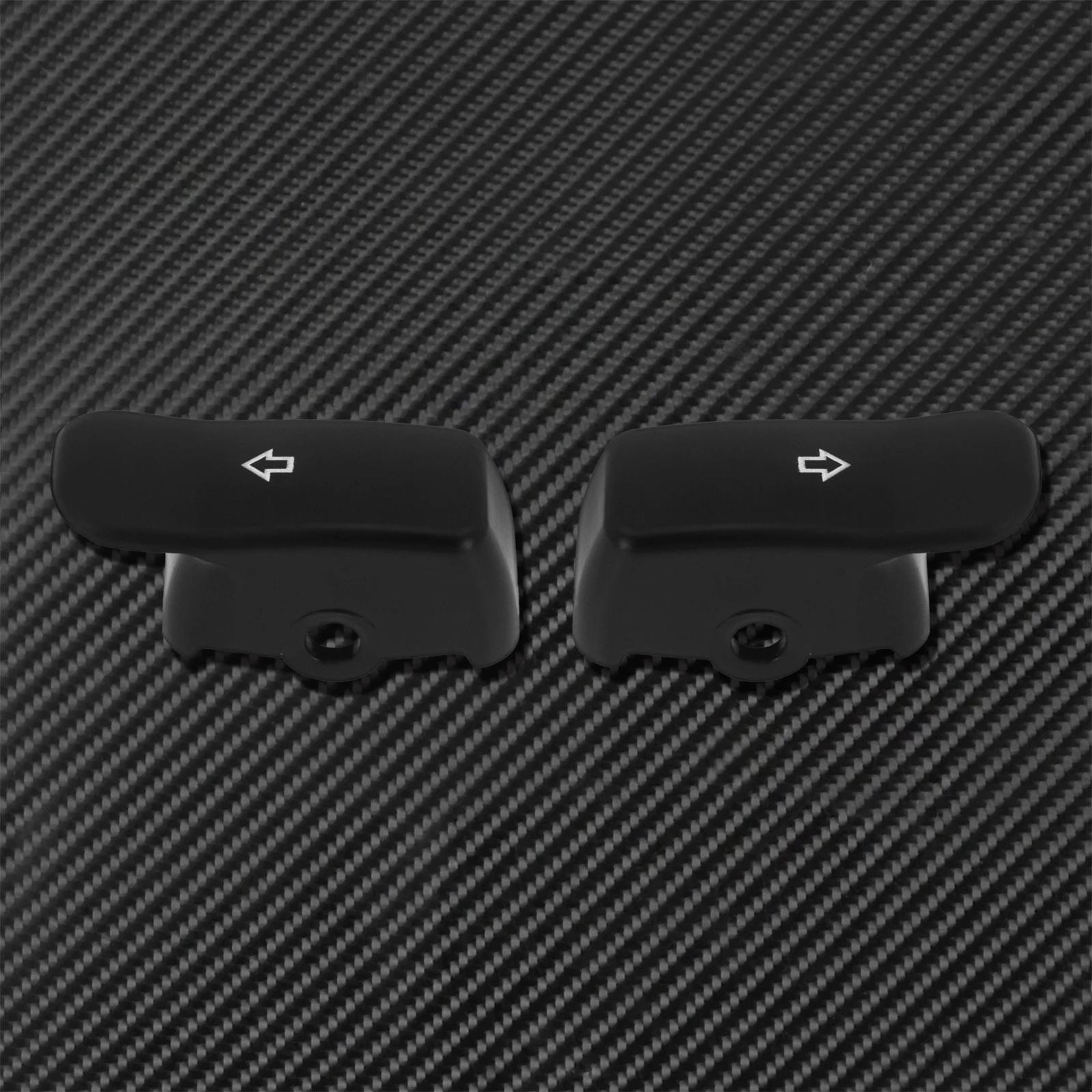 Capuchon d'extension de clignotant de moto, couvercle étendu de bouton de commutation noir pour Harl