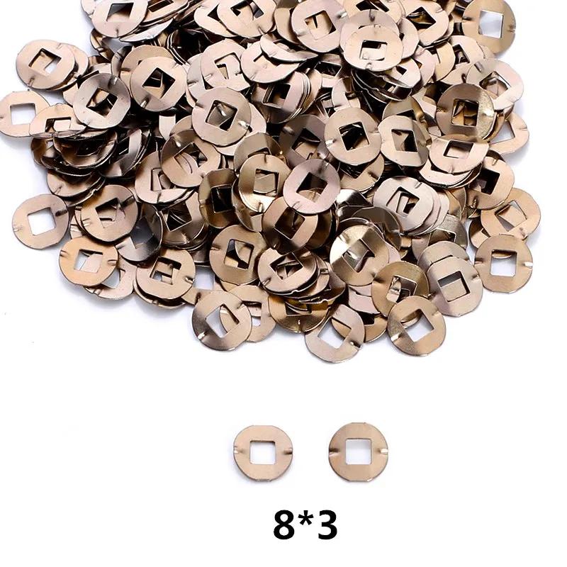 Joints monocouches en acier inoxydable, 5 tailles, pour la réparation de ciseaux de coiffure, access