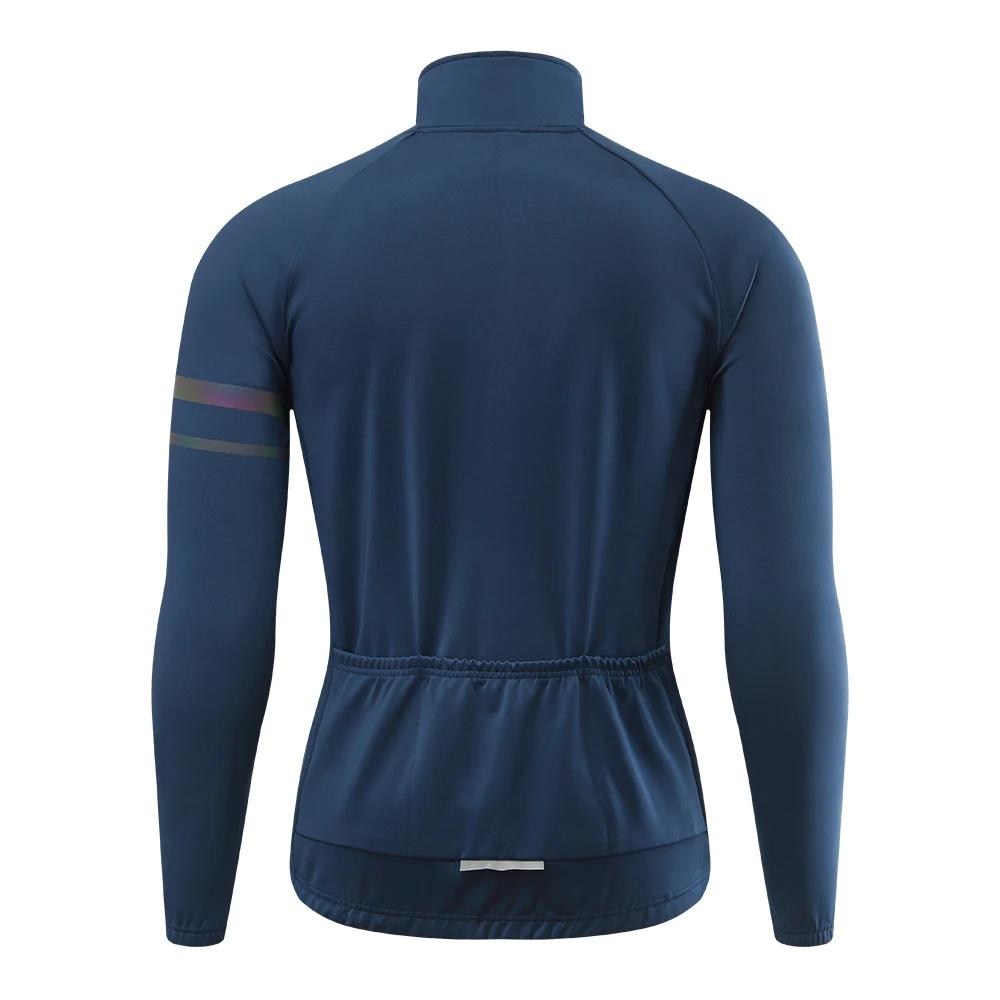 Veste cyclisme hiver WOSAWE thermique polaire coupe-vent pour hommes équitation course