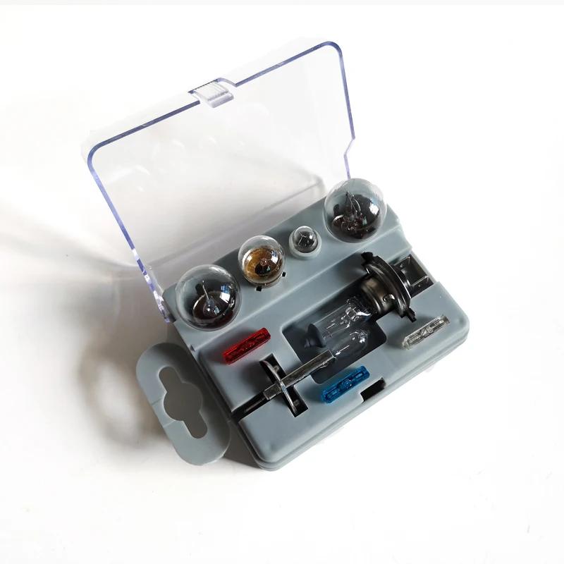 Ensemble combiné d'ampoule halogène 12v, lumières de voiture d'urgence H1 H7 H4, multi-modèle de voy