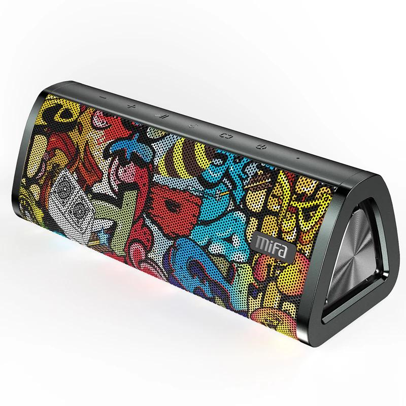 MANZA-Haut-parleur Bluetooth 360 A10 + Portable, Son Stéréo à 5.0 °, 20W, Étanche IPX7, Sans Fil, Au