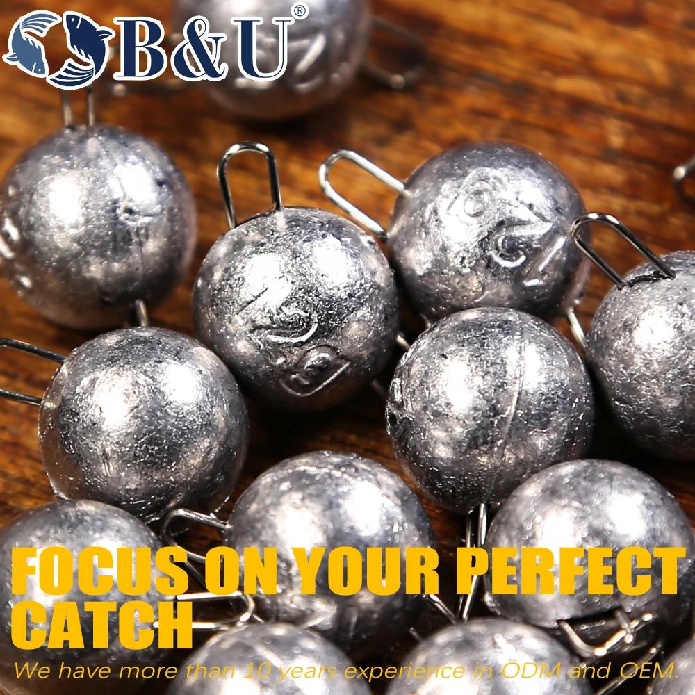 B & U poids plombs accessoires de pêche balançoire gabarit tête balle poids pêche Cheburashka doux l