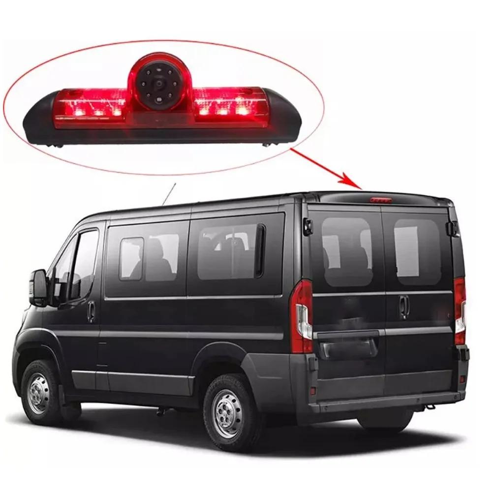 Caméra de Rectransistors CCD avec Lumière LED pour Voiture, Lumière de Freinage pour Modèles Jumper 