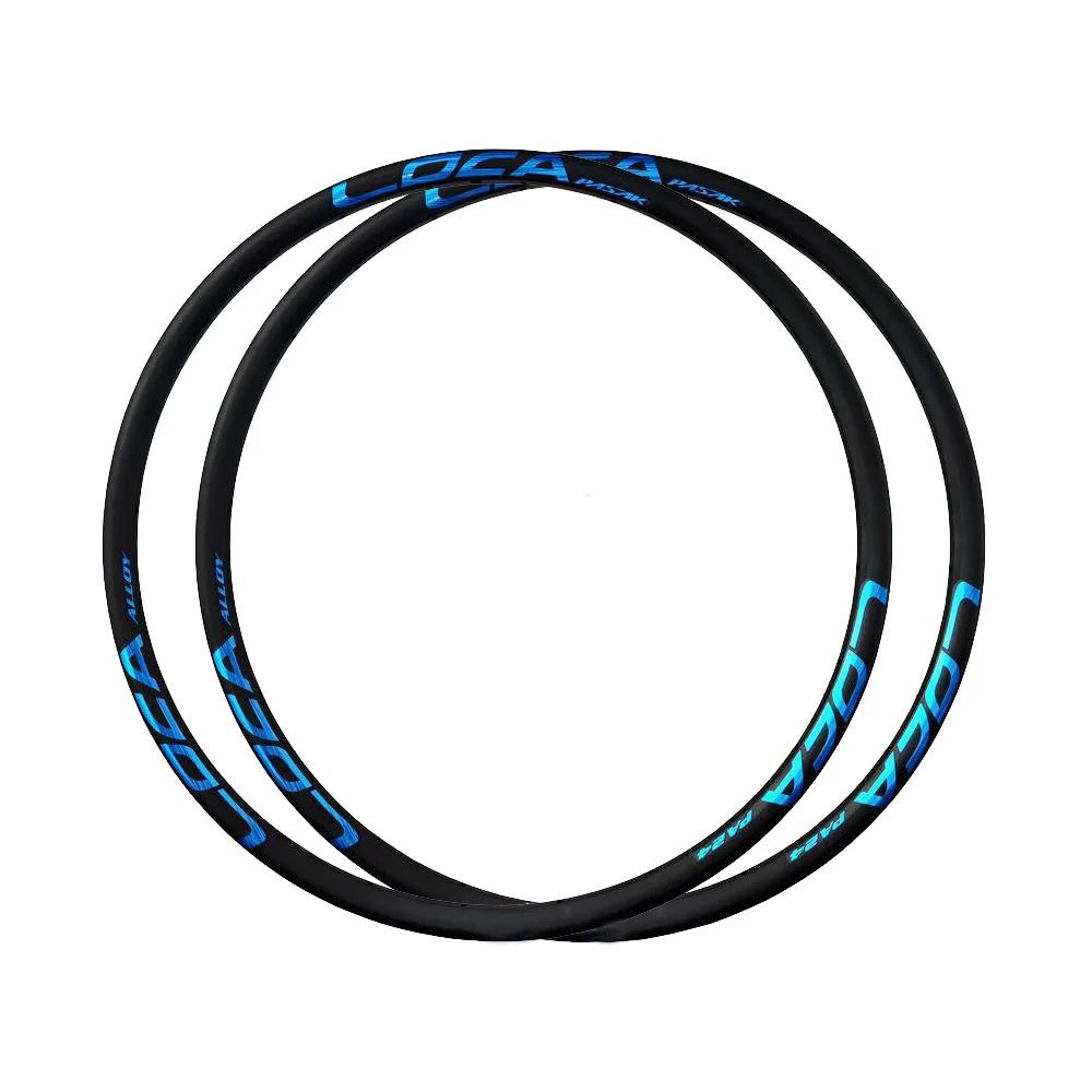 Jante de vélo de route Pasak frein à disque double pont 24H 28H compatible 700C - Pneus 20C à 45C