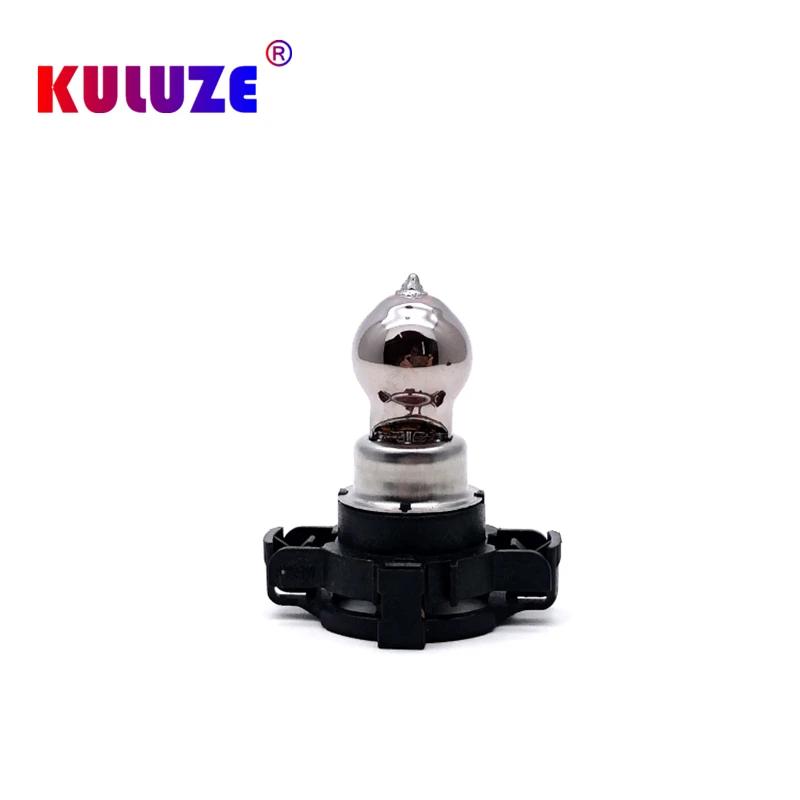 Clignotant Invisible Plaqué Ambre Chromé pour Véhicule à Moteur Lampe Halogène, PY24W, 12V, 24W, 2 P