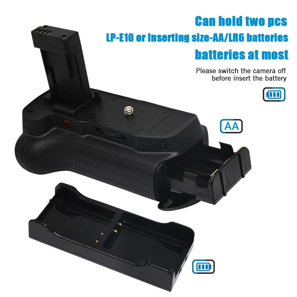 Mcoplus-Poignée de batterie verticale pour IL EOS 2000D/bloody D/1300D/sous D / 1100D / Rebel T7 / T