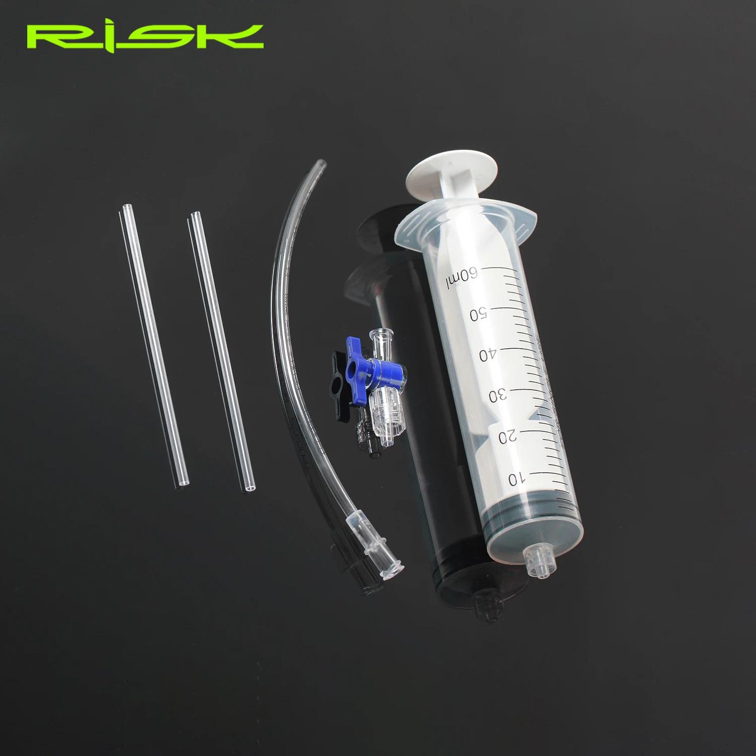 RISK – injecteur de pneu Tubeless, outil d'injection de mastic de vélo pour vtt, accessoires de vélo