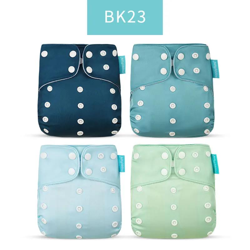 Happyflute nouveau design offre spéciale 4 pièces OS poche couche lavable et réutilisable absorbant 