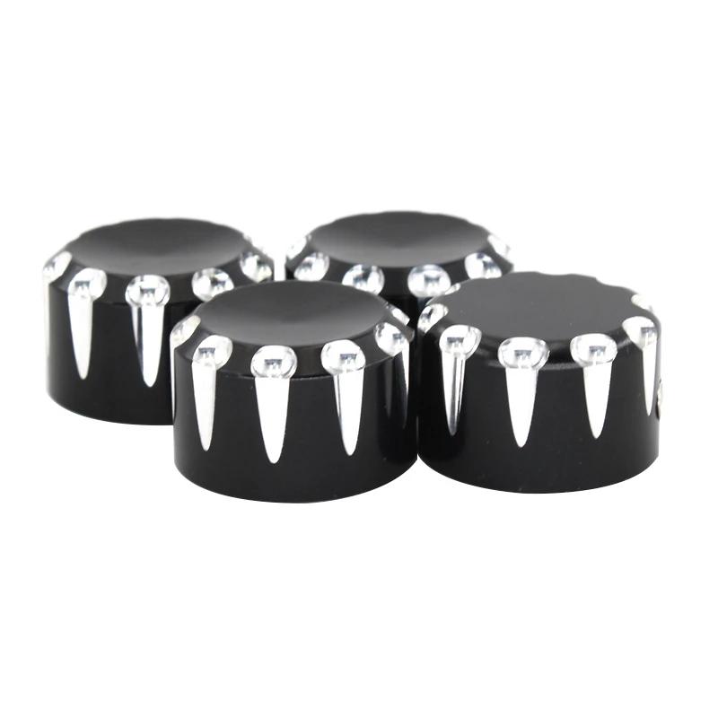 Couvercle de boulon de tête de bougie d'allumage de moto, noir/Chrome pour Harley Twin Cam Touring 1