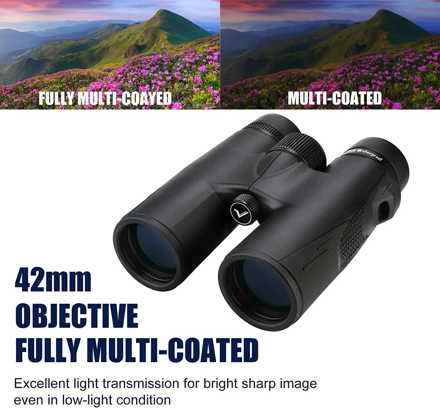 Svbony SV47 – jumelles 10x42 HD, étanches, pour l'observation des oiseaux, pour adultes, lentille FM