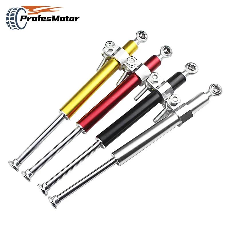 Amortisseur de Direction universel en alliage d'aluminium, 4 couleurs, 330MM, accessoires, stabilisa