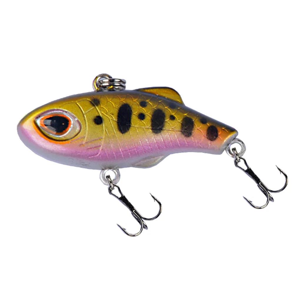 1 pièces 3.5 cm 5g hiver Vibration Mini coulant VIB leurre de pêche manivelle glace artificielle app