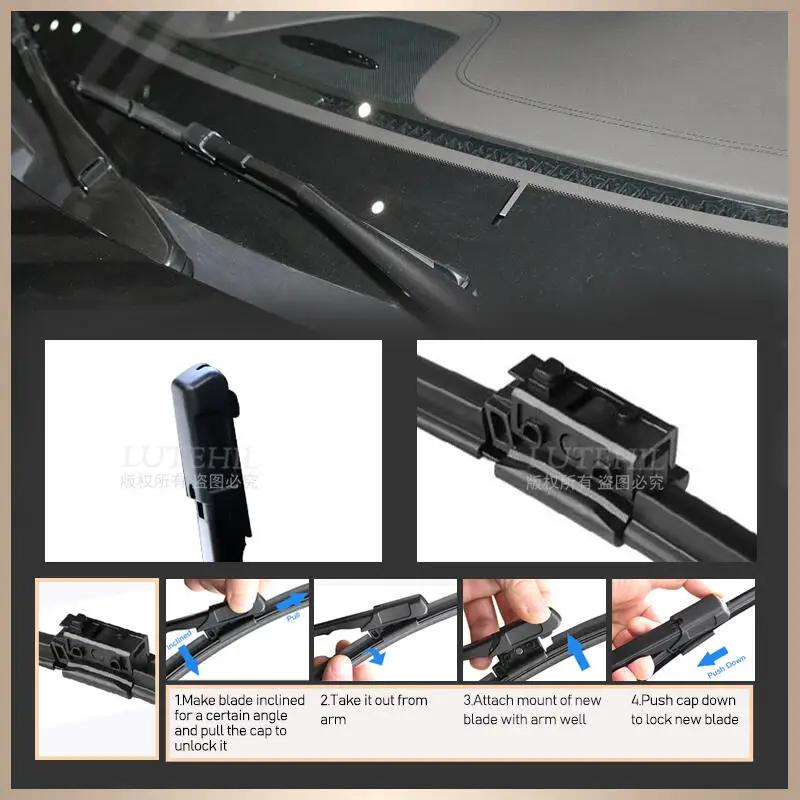 Balais d'essuie-glace avant pour Mercedes Benz classe E W213 S213 2016-2023 2017 2018 2019, pare-bri