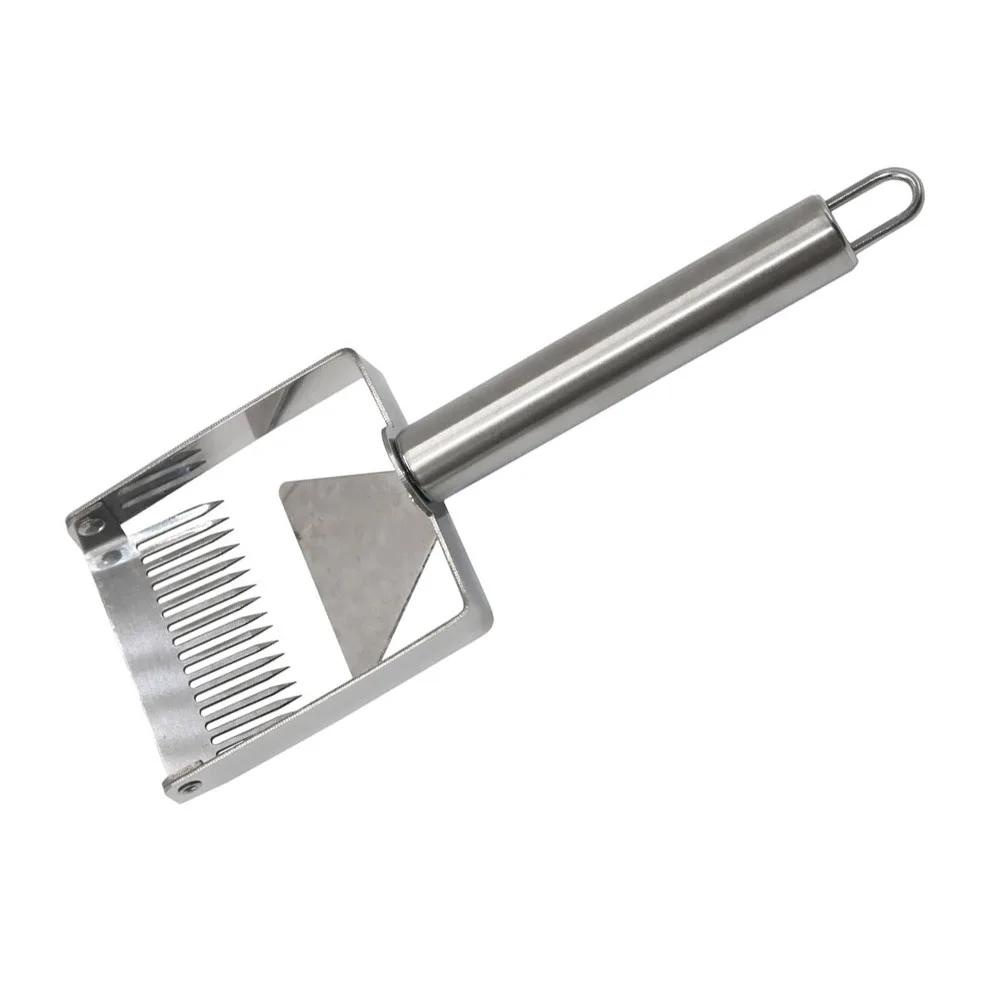Outils pour l'apiculture, grattoir à miel, fourchette manche en bois, fourchettes à découper en acie