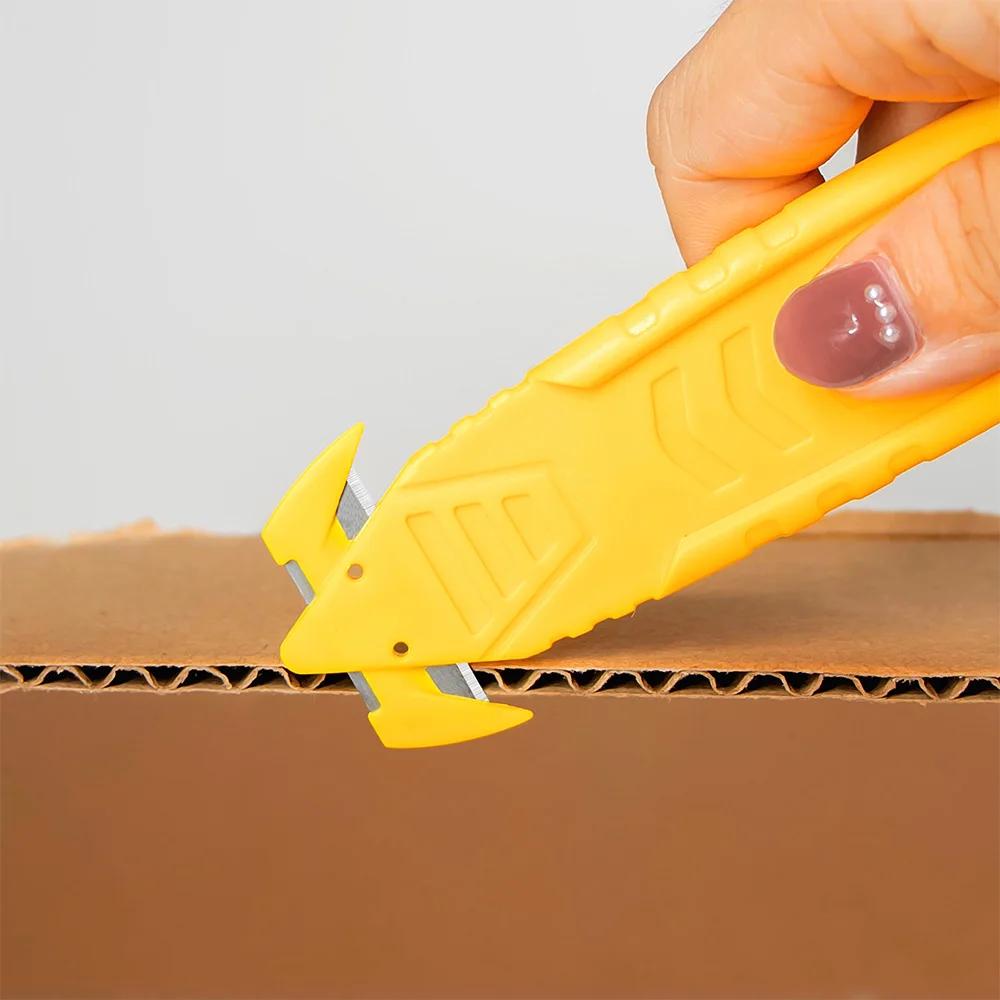 T TOVIA – ouvre-boîte de sécurité, couteau utilitaire de sécurité pour boîte de découpe, paquet de c