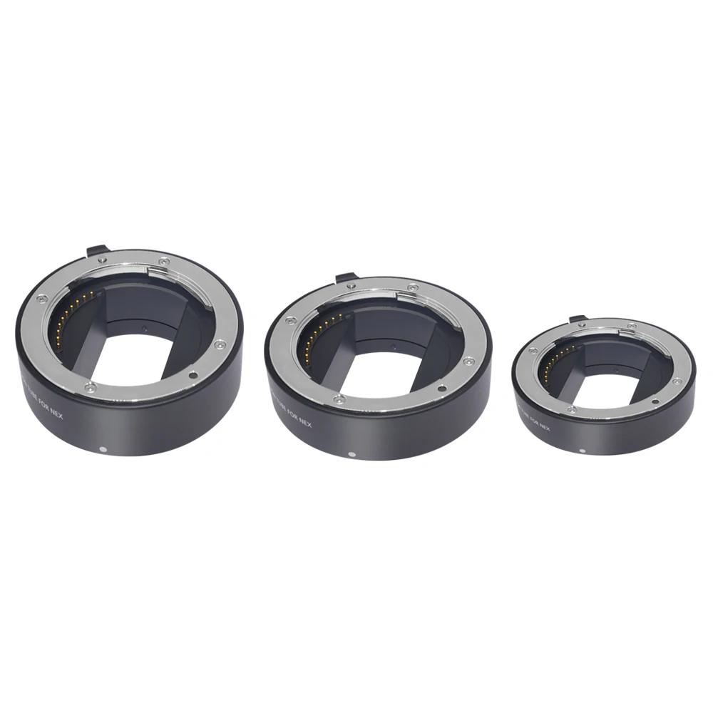 Mcoplus – bague d'extension Macro en métal, mise au point automatique, 10mm 16mm 21mm pour Sony e-mo