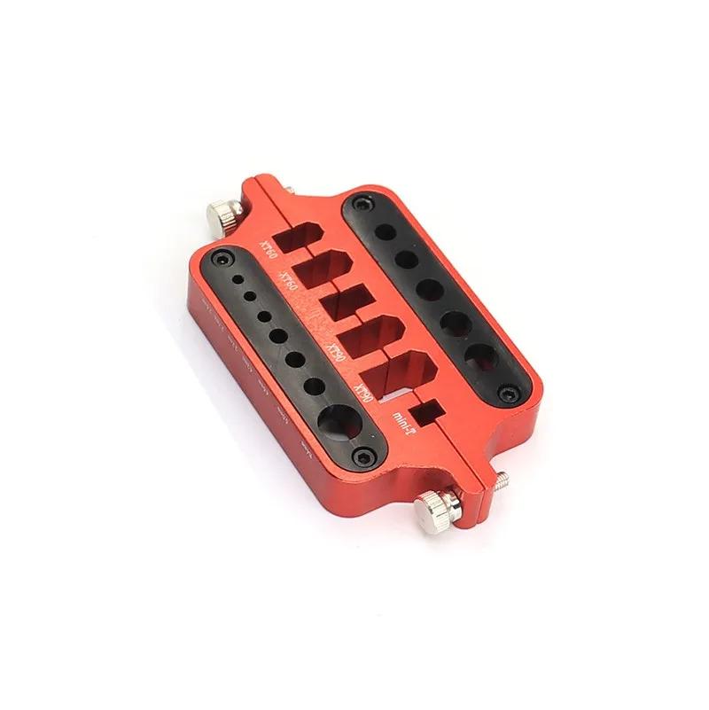 Mini porte-outil de soudage rouge en métal RC, modèle de drone de voiture, outil de soudage marin, c