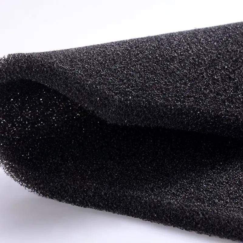 Accessoires d'aquarium filtre en coton biochimique pratique Aquarium étang mousse éponge filtre noir