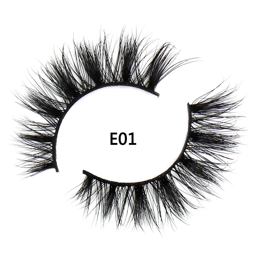 FOXESJI cils 3D vison cils populaire naturel long moelleux dramatique Extension de cils maquillage c