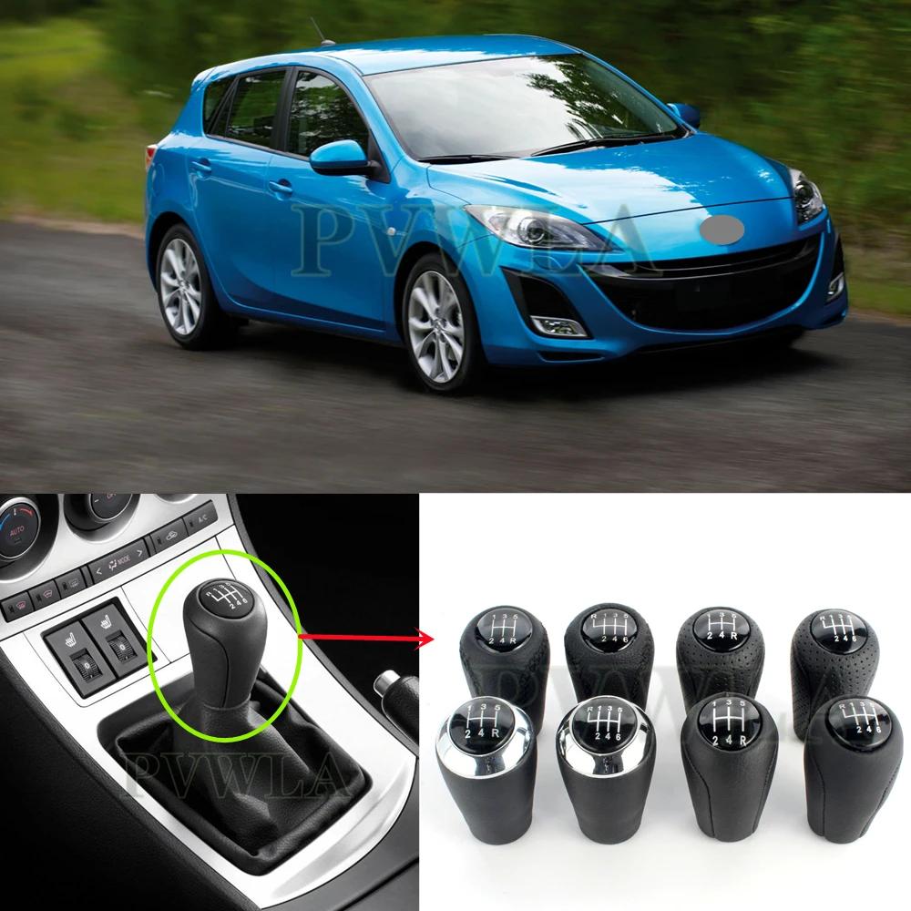 Pommeau de levier de vitesse manuel à 5/6 vitesses, adapté pour Mazda 3, BK, BL, 2006, 2007, 2008, 2