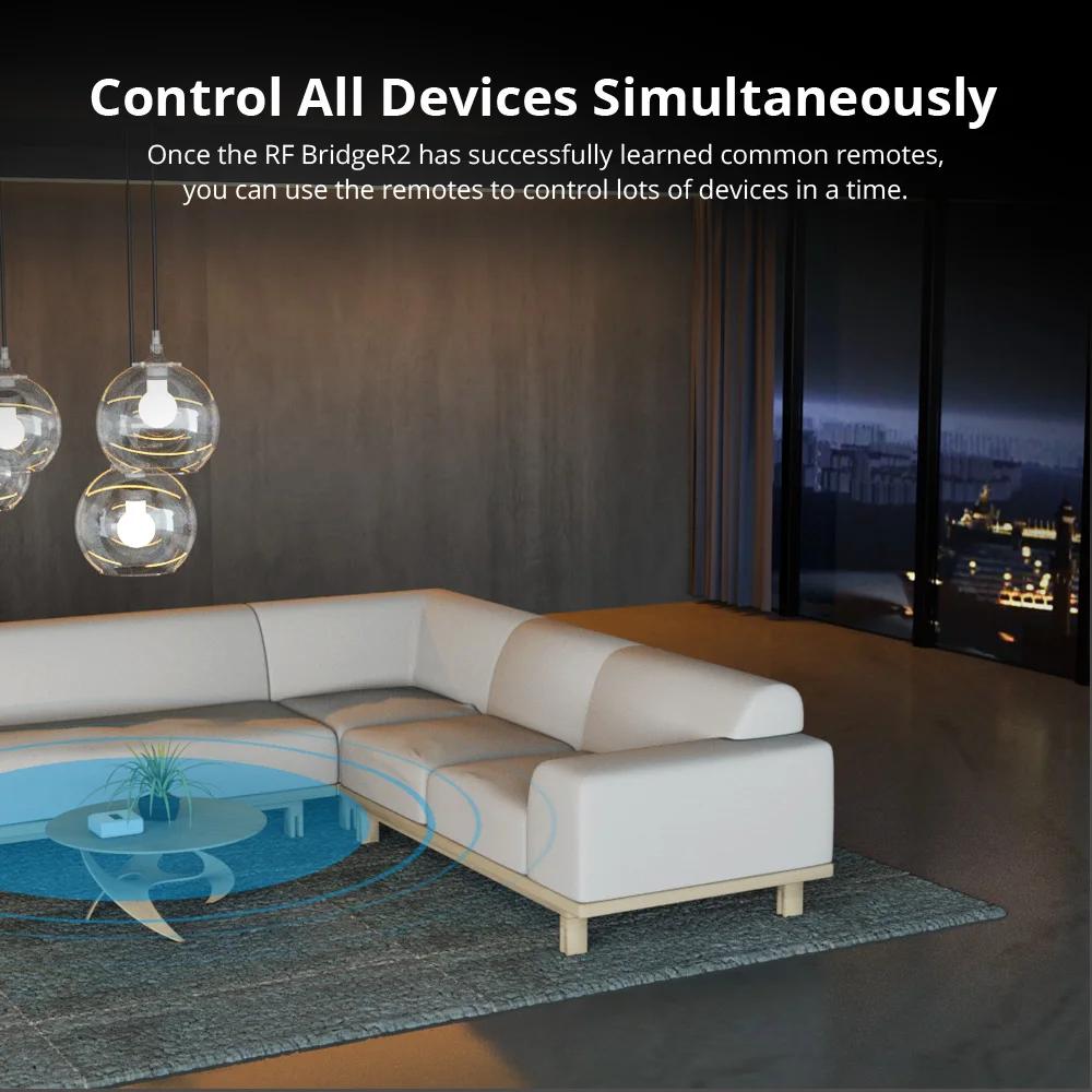 SONOFF RF Bridge R2 433MHz RF Wi-Fi passerelle sans fil scène intelligente prise en charge de la séc