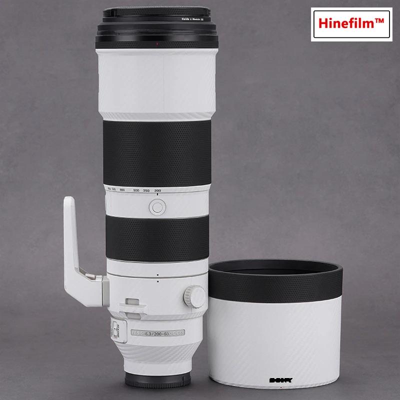 Autocollant d'objectif pour Sony SEL200600G, peau de décalcomanie pour Sony FE 200-600mm f/5.6-6.3G 