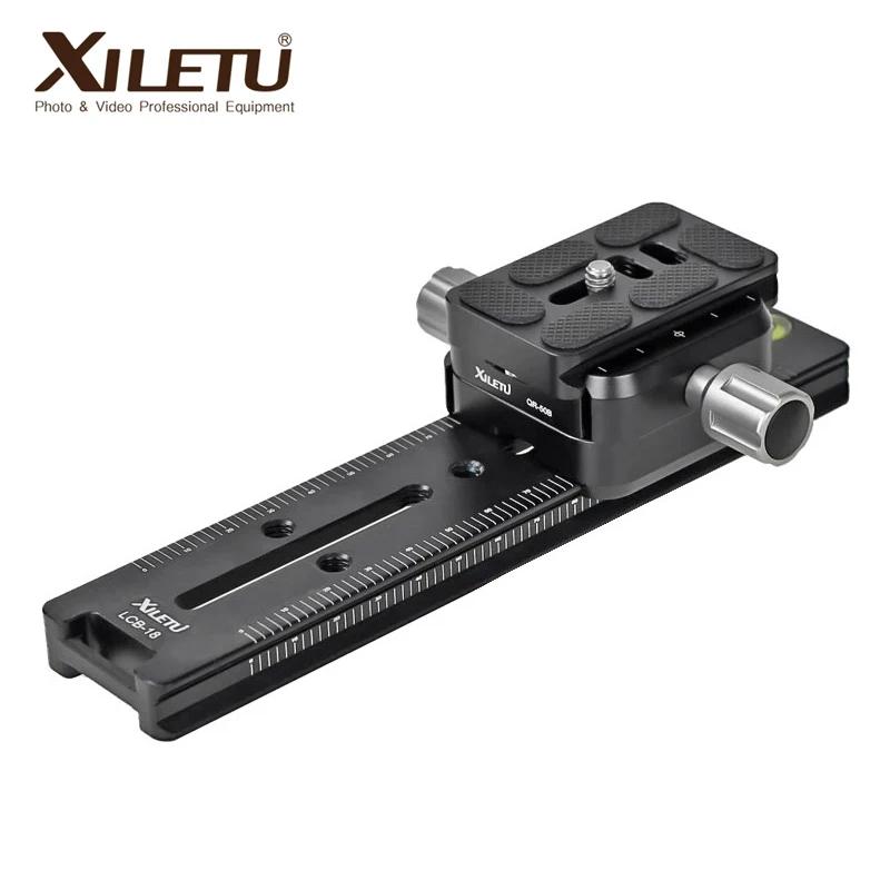 XILETU LCB-18B multi-fonction Rail curseur noeud réglage cardan longue plaque de dégagement rapide j