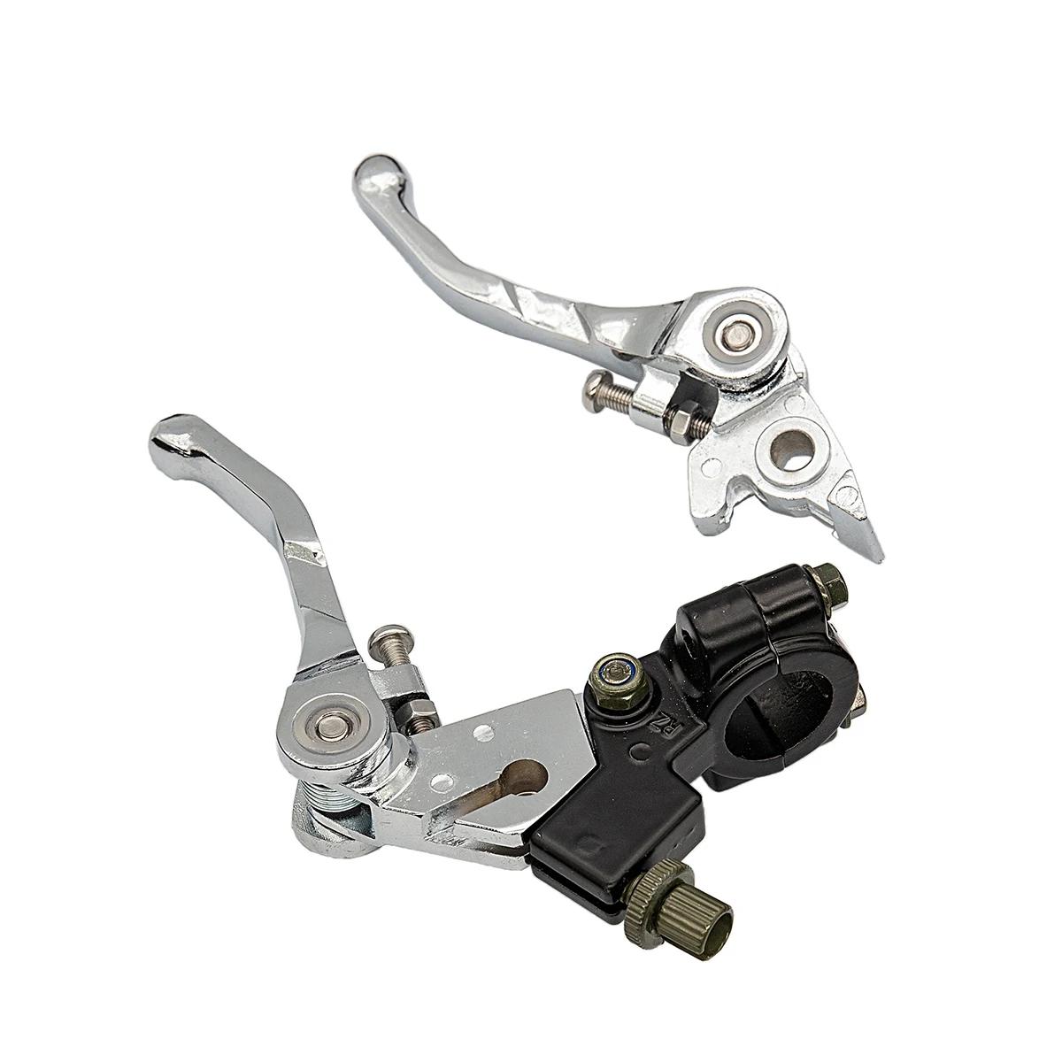 Jeu de leviers d'embrayage de frein pliants pour moto Pit, D343 Bike, Façades RL, 50cc, 110cc, 125cc