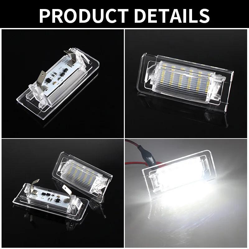 Lampe de plaque de planificateur de numéro LED Canbus, remplacement de la lampe OEM, 8N0943021A, 8N0