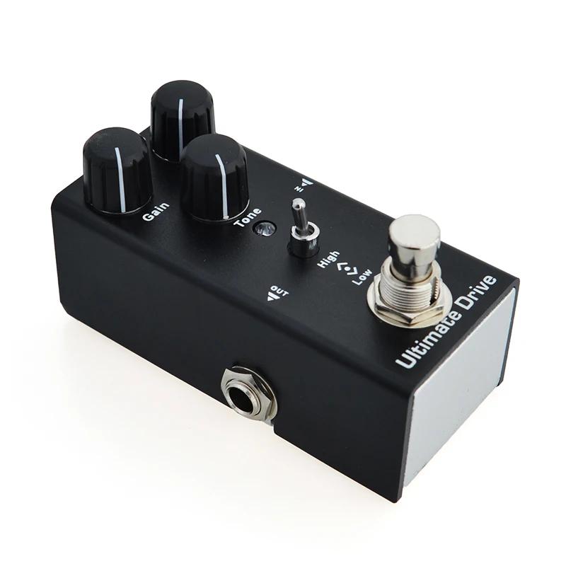 Pédale de guitare électrique Vintage overdrive/Tremolo/Ultimate Drive, adaptateur d'alimentation 9V 