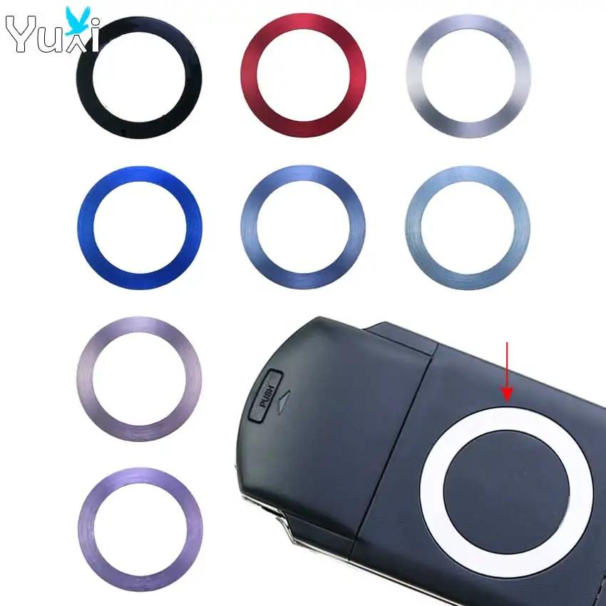 YuXi-Anneau en acier pour PSP, coque de couvercle de porte arrière, pièce de rechange pour PSP1000, 