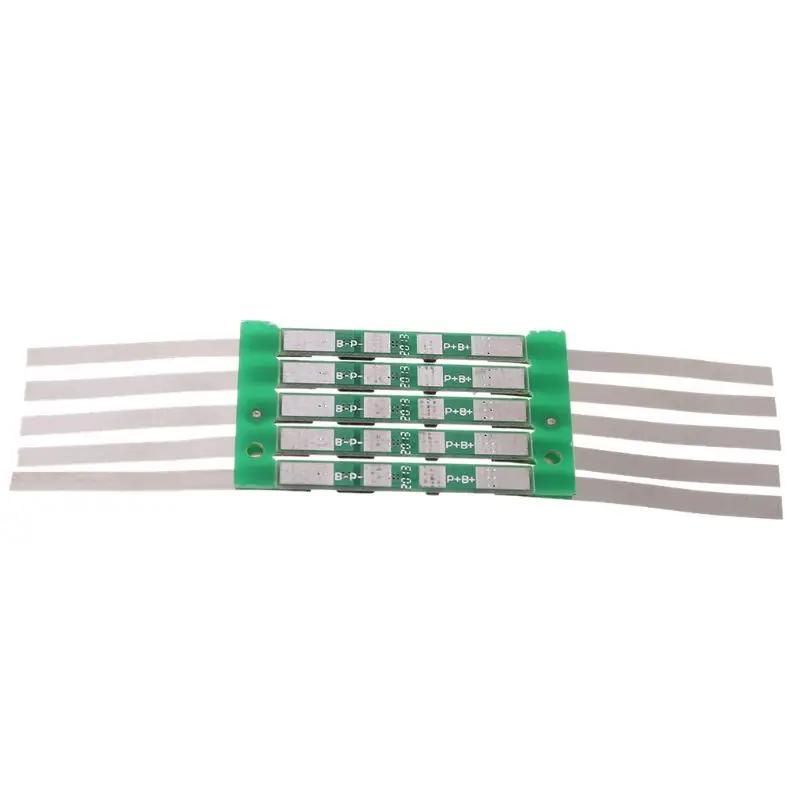 Panneau de Protection BMS 3.7V 3A pour batterie au Lithium 1S 18650, 10 pièces/ensemble, Kit de cell